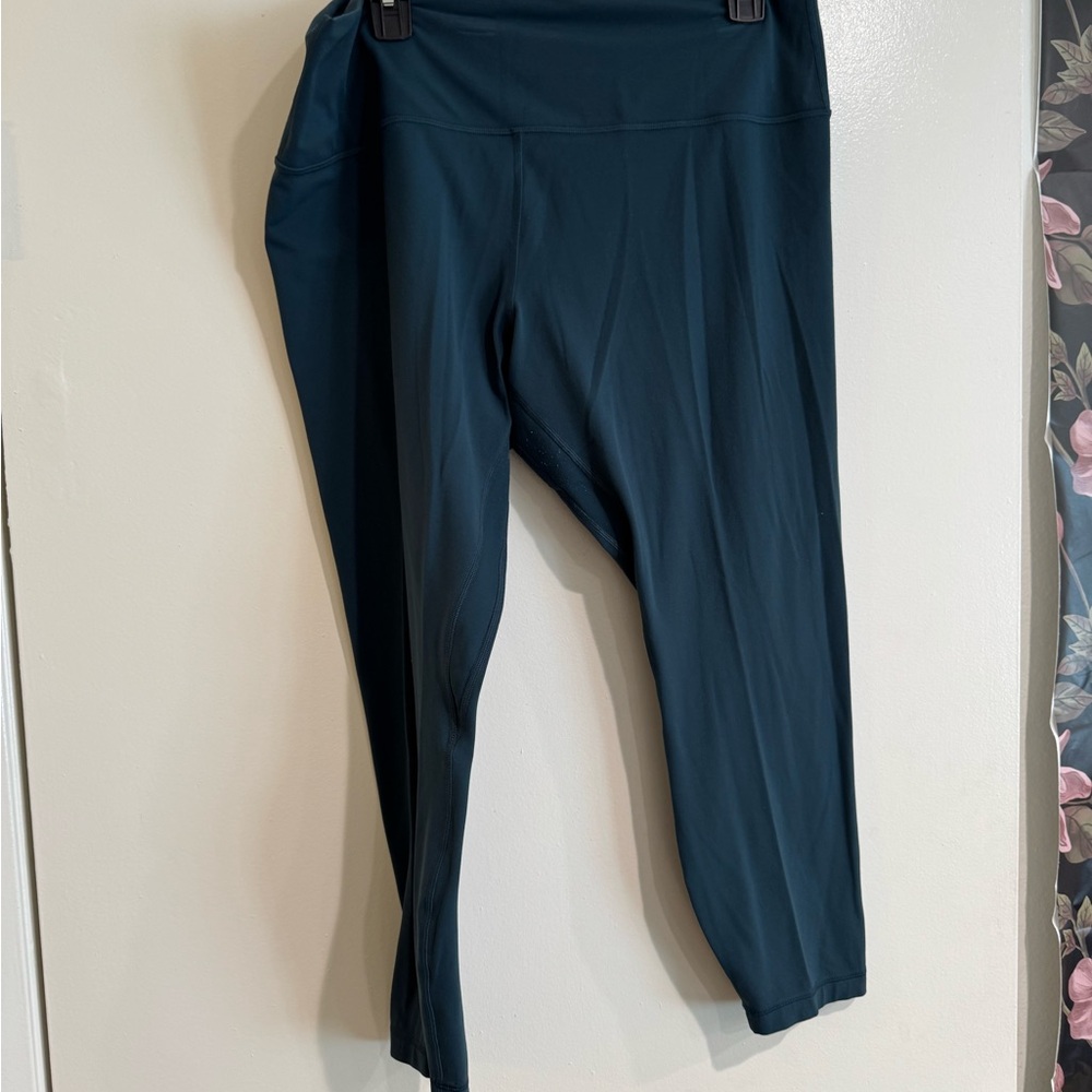 Lululemon Athletica Teal Blue Leggings Athletic Style